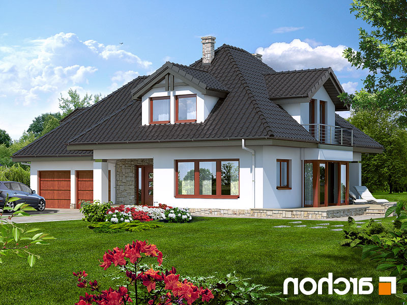 Mieszkalne domy drewniane