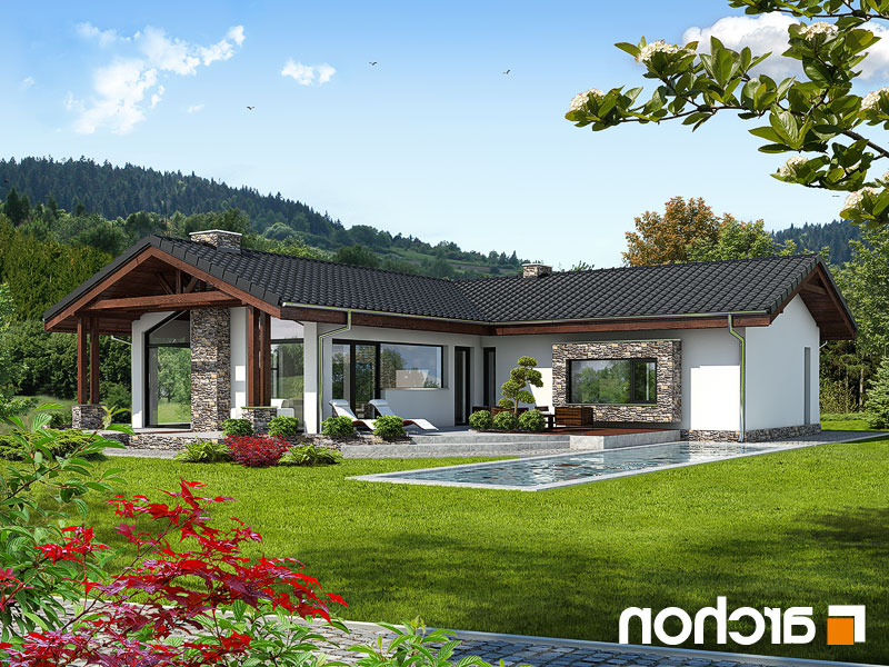 Mieszkalne domy drewniane