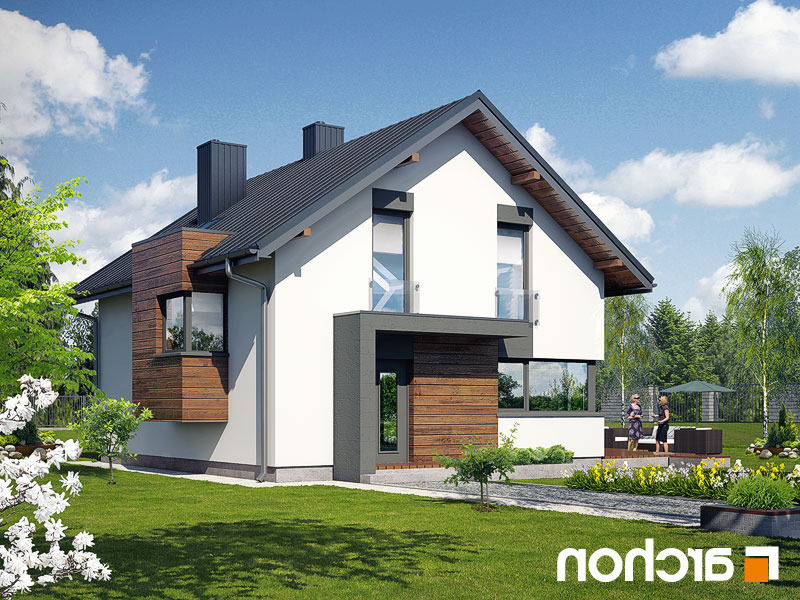 domy mieszkalne z drewna