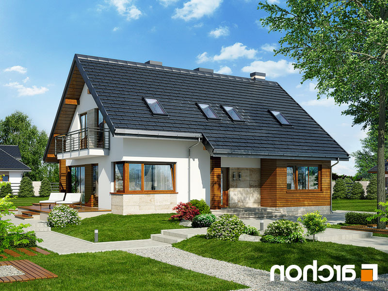 domy mieszkalne z drewna