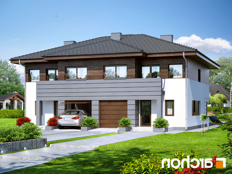 domy mieszkalne z drewna