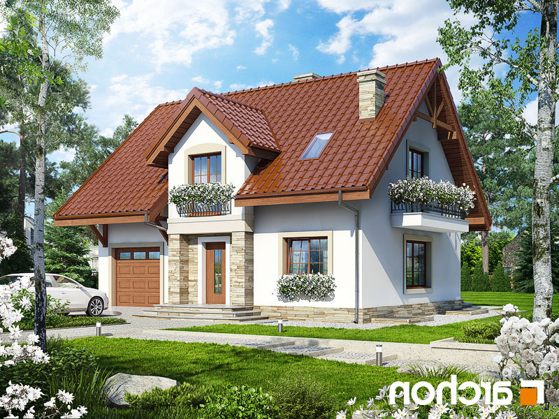 Mieszkalne domy drewniane