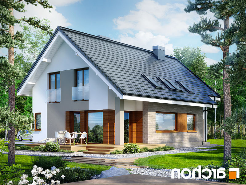 Mieszkalne domy drewniane