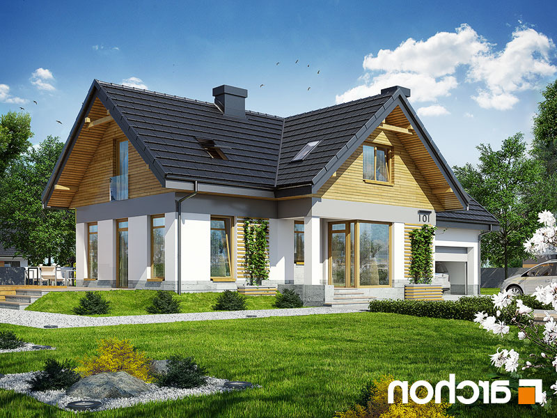 Mieszkalne domy drewniane