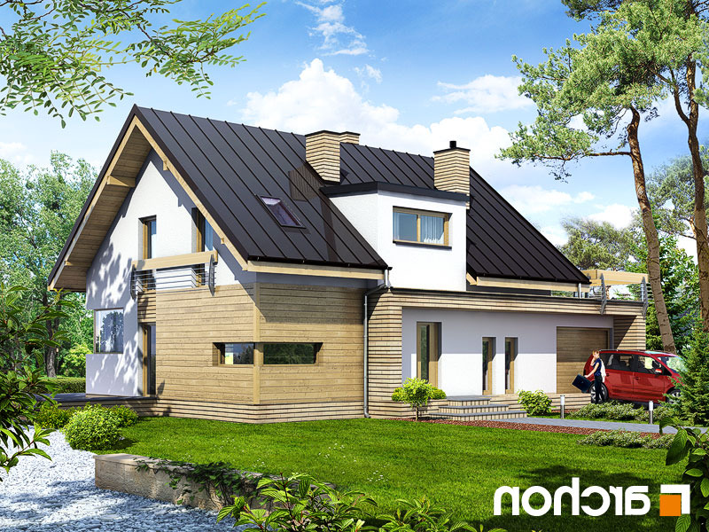 domy mieszkalne z drewna